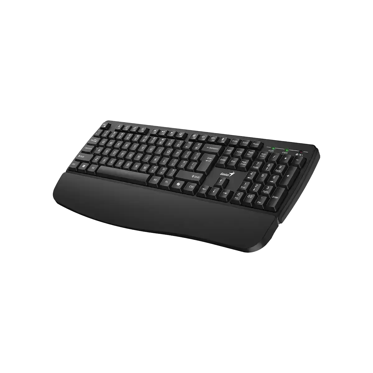 Genius KB-7123 Keyboard, AI Copilot, Black