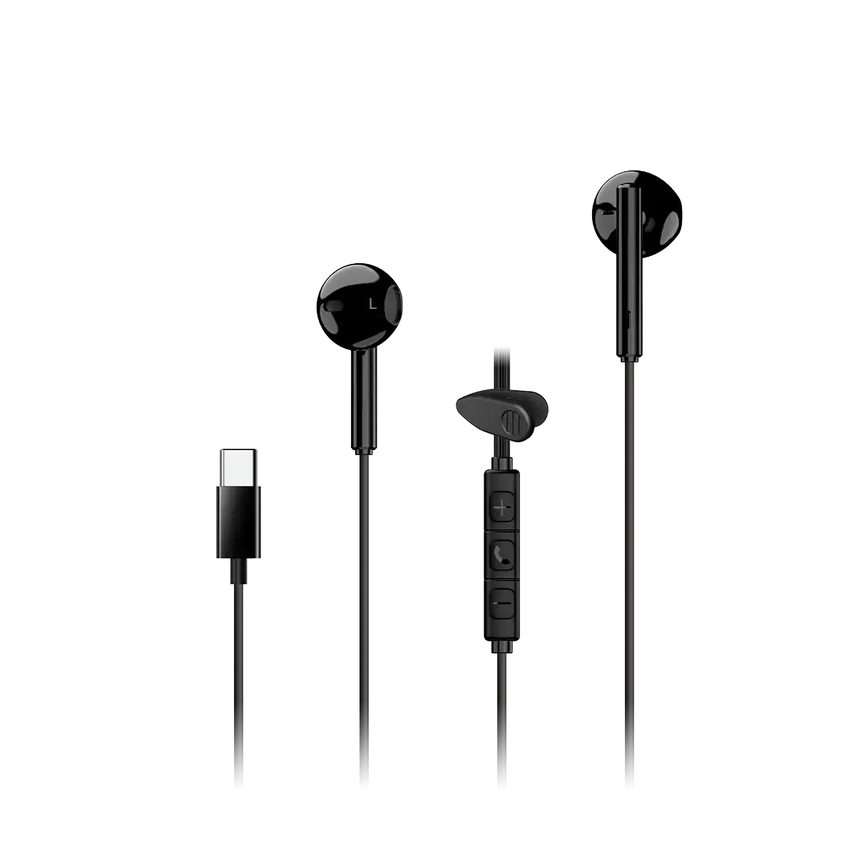 Genius HS-M366 In-ear Headset USB-C Black