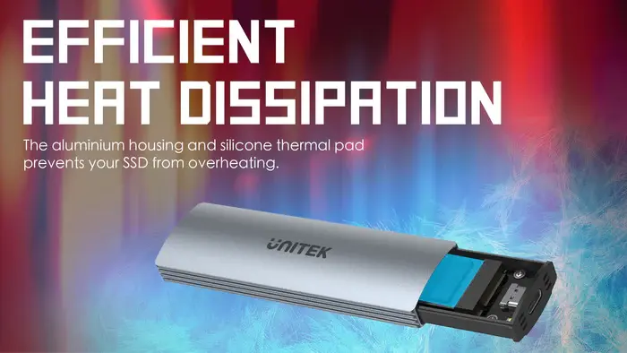 Unitek S1230A USB-C 10Gbps to NVMe & SATA M.2 Enclosure