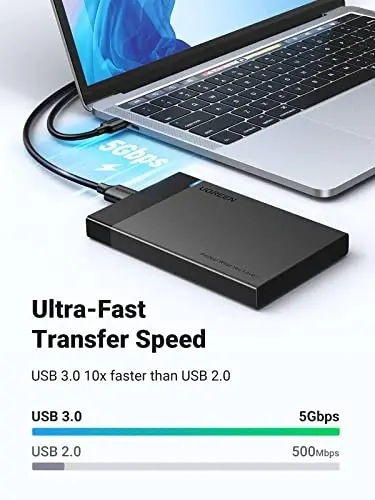US221 UGREEN ( 30848) 2.5 Inch Hard Drive USB 3.0 to SATA, Micro USB 3.0 Cable