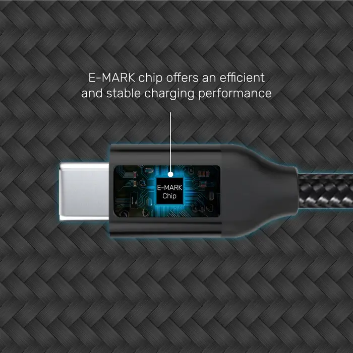 Unitek C14059BK 2M USB-C CM to CM PD 100W Charging Cable