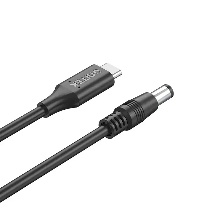 Unitek C14116BK-1.8M 1.8M, 65W USB-C to DC5.5*2.5mm Charging Cable for Toshiba Laptops