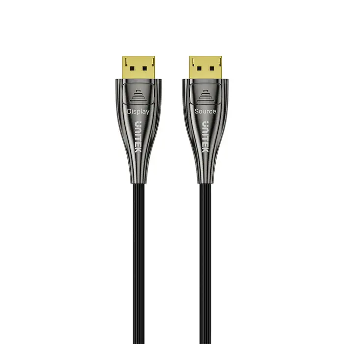 Unitek C1631ABK01-20M Fiber Optic DP2.1 Cable 16K 60Hz & 8K 120Hz 20M