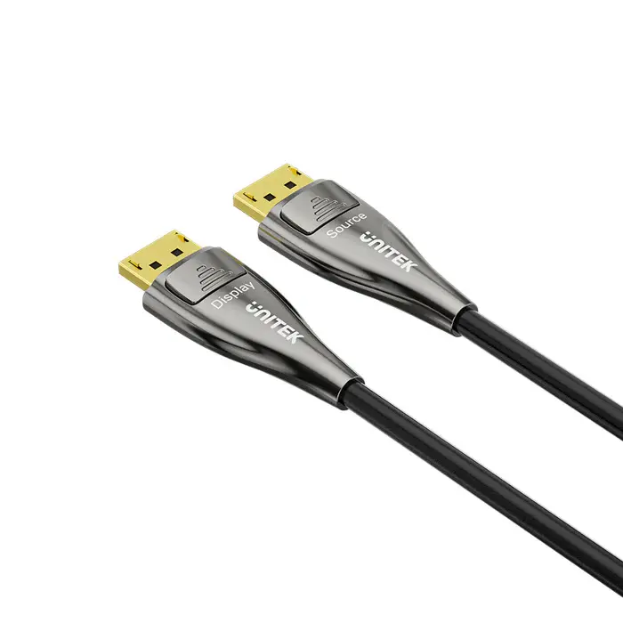Unitek C1631ABK01-20M Fiber Optic DP2.1 Cable 16K 60Hz & 8K 120Hz 20M