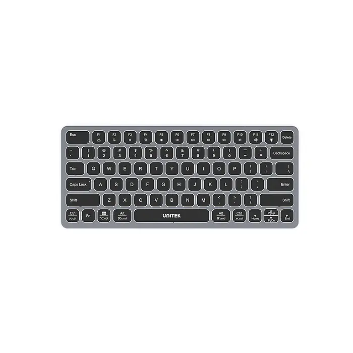 Unitek D1092A, 9-in-1 USB-C Keyboard Hub, Grey