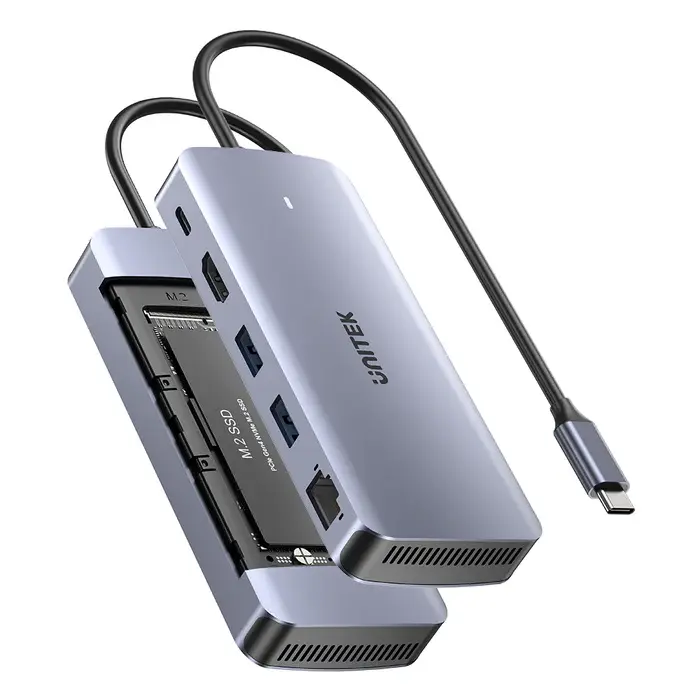 Unitek D1120A USB HUB, 6-in-1 USB-C 10Gbps Hub