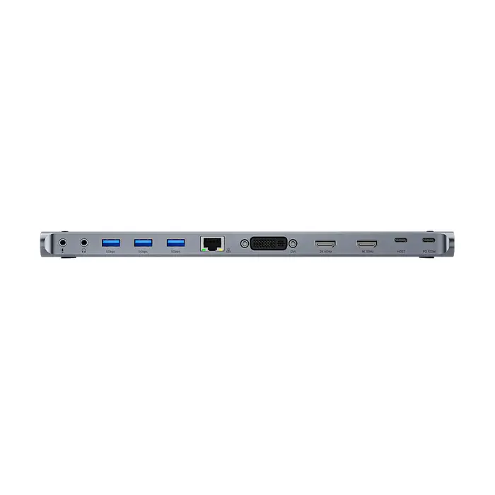 Unitek D1147A Docking Station, 9-in-1 USB-C 5Gbps Universal Docking Station