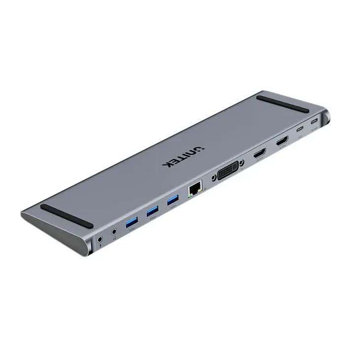 Unitek D1147A Docking Station, 9-in-1 USB-C 5Gbps Universal Docking Station