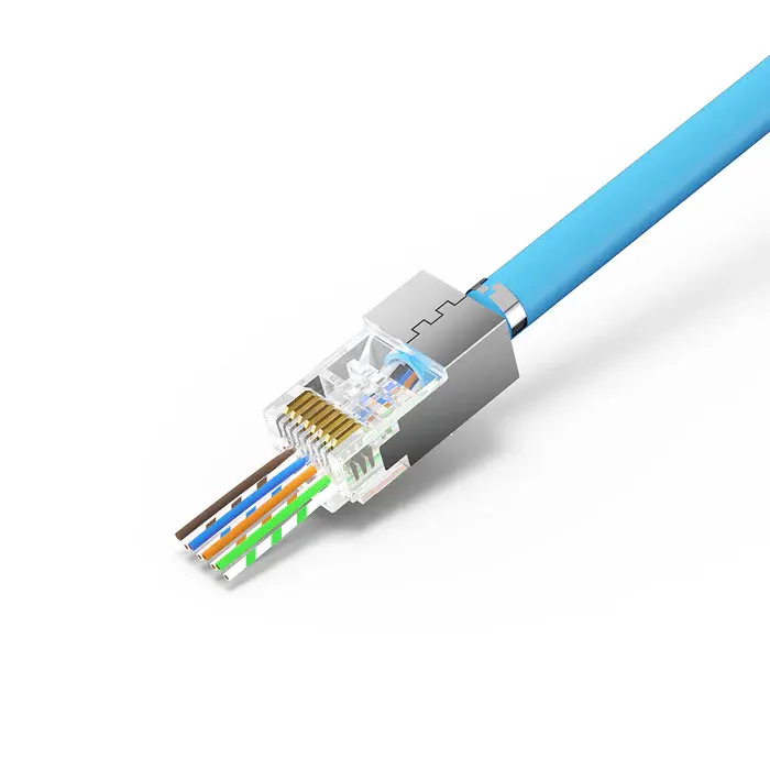 Unitek OT1093ATP01 CAT7 RJ45 Pass Through Connnector
