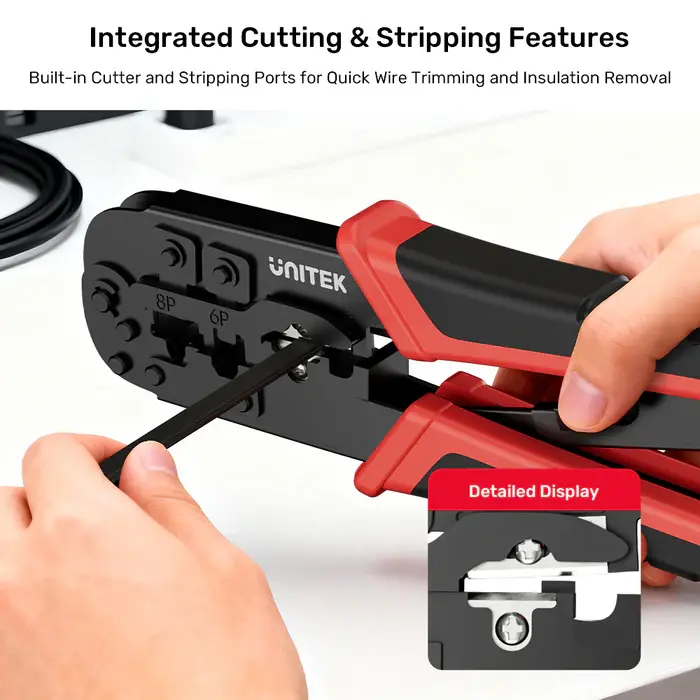 Unitek OT136A Tool, Network Crimping Tool