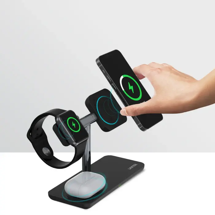 Unitek P1212A 3 in 1 Magnetic Wireless Charger