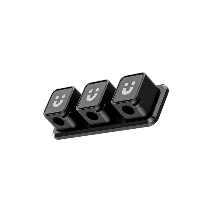 Unitek T1117A Cable Manager, Magnetic Cable Clips (3pcs Clips + 1pc Base per Box)