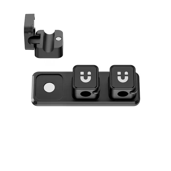 Unitek T1117A Cable Manager, Magnetic Cable Clips (3pcs Clips + 1pc Base per Box)