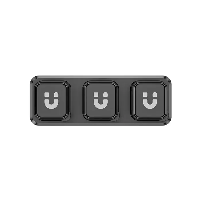 Unitek T1117A Cable Manager, Magnetic Cable Clips (3pcs Clips + 1pc Base per Box)