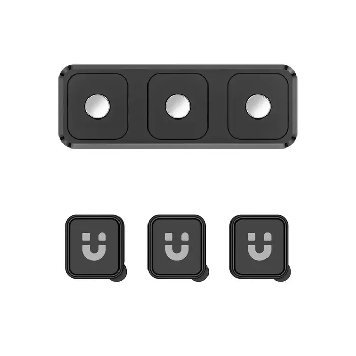 Unitek T1117A Cable Manager, Magnetic Cable Clips (3pcs Clips + 1pc Base per Box)