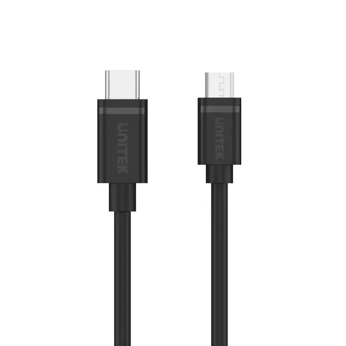 Unitek Y-C473BK Cable, Type C to Micro USB Charging, with Data