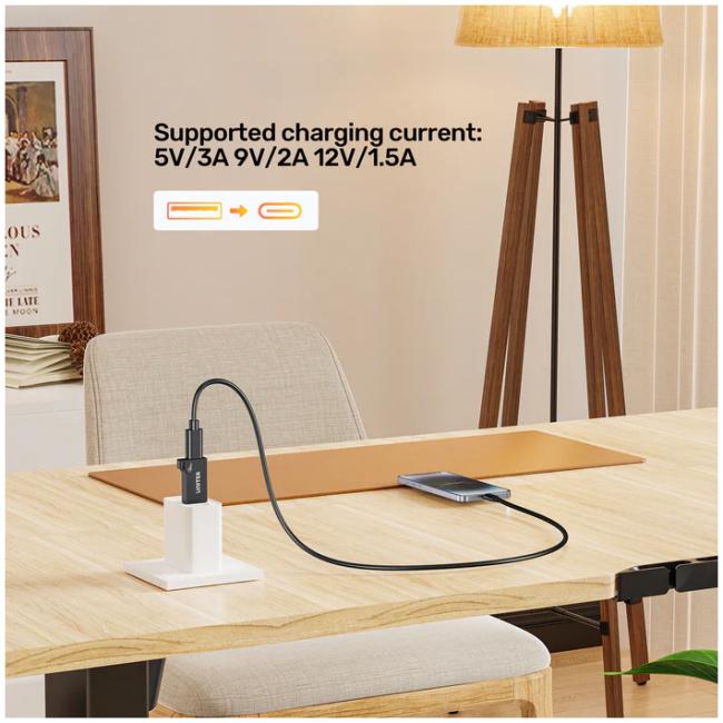 A1049A Unitek 10Gbps USB-A to USB-C Adapter