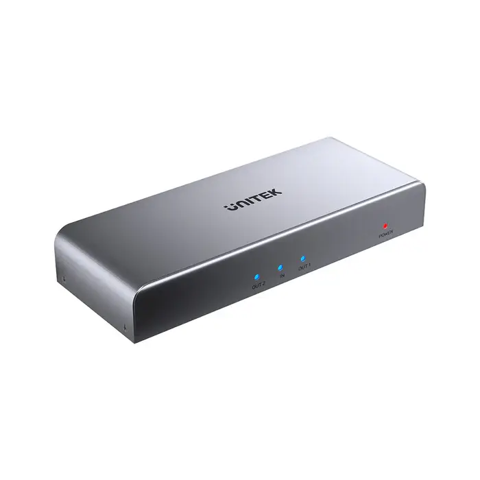 Unitek V1130A HDMI Splitter, 4K HDMI Splitter 1 In 2 Out
