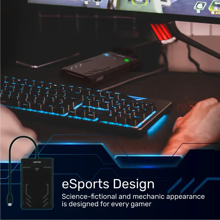 Unitek Y-3036A USB-C to 2.5" enclosure