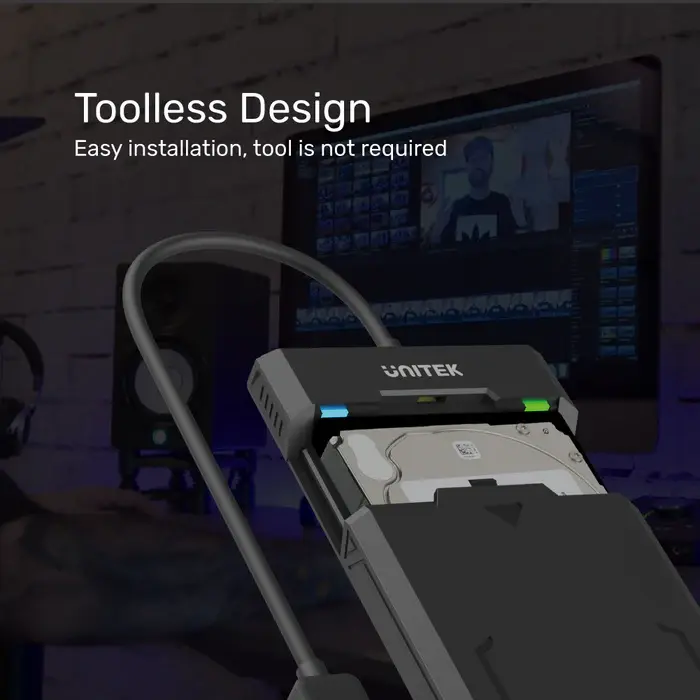 Unitek Y-3036A USB-C to 2.5" enclosure