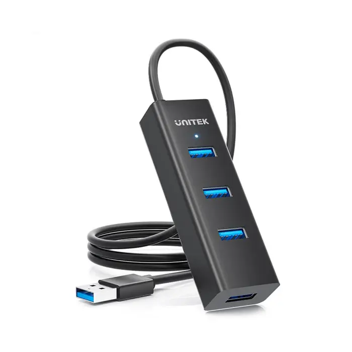 Unitek Y-3089V02 4-Port USB-A 5Gbps Hub with 1.2M Cable Length