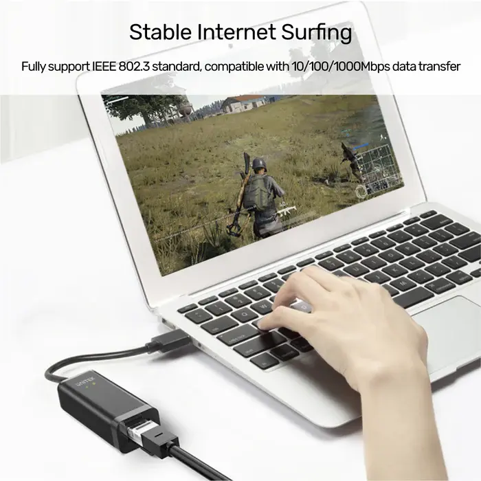 Y-3470 Unitek USB3.0 Gigabit Ethernet Adapter