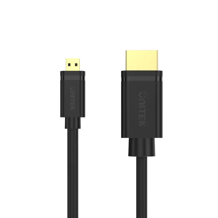 Unitek Y-C182 Cable, Micro HDMI (M) to HDMI (M) Cable 2M