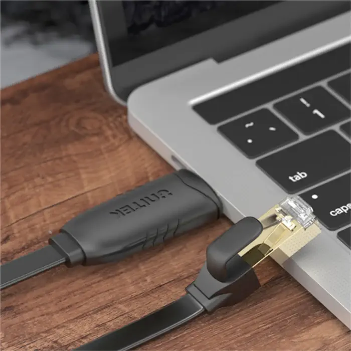 Unitek Y-SP02001B Cable, USB 2.0 to RJ45 Console Rollover Flat Cable