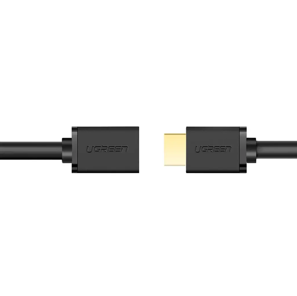 UGREEN HD107 Cable, HDMI Male to Female Cable, 3m, Black