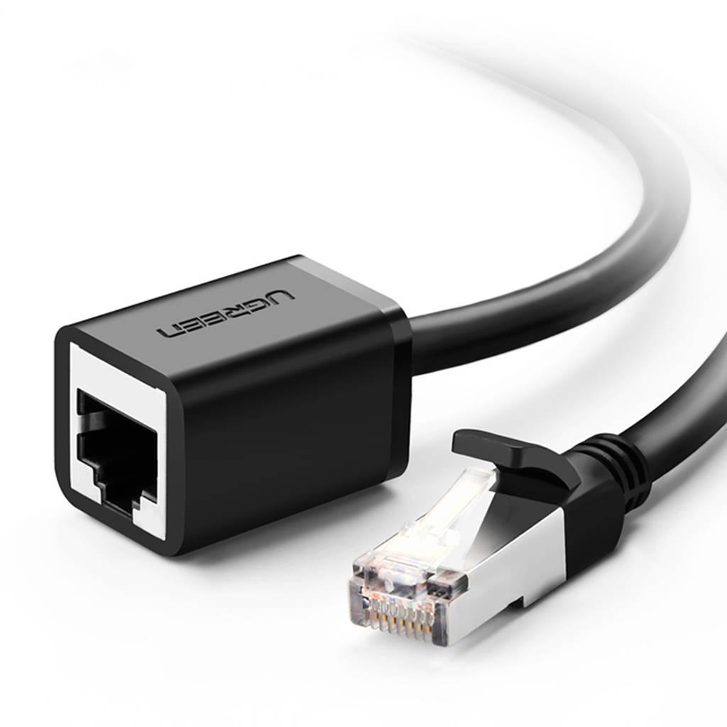 UGREEN NW112 CAT6 Extension LAN Cable, 3m, Black