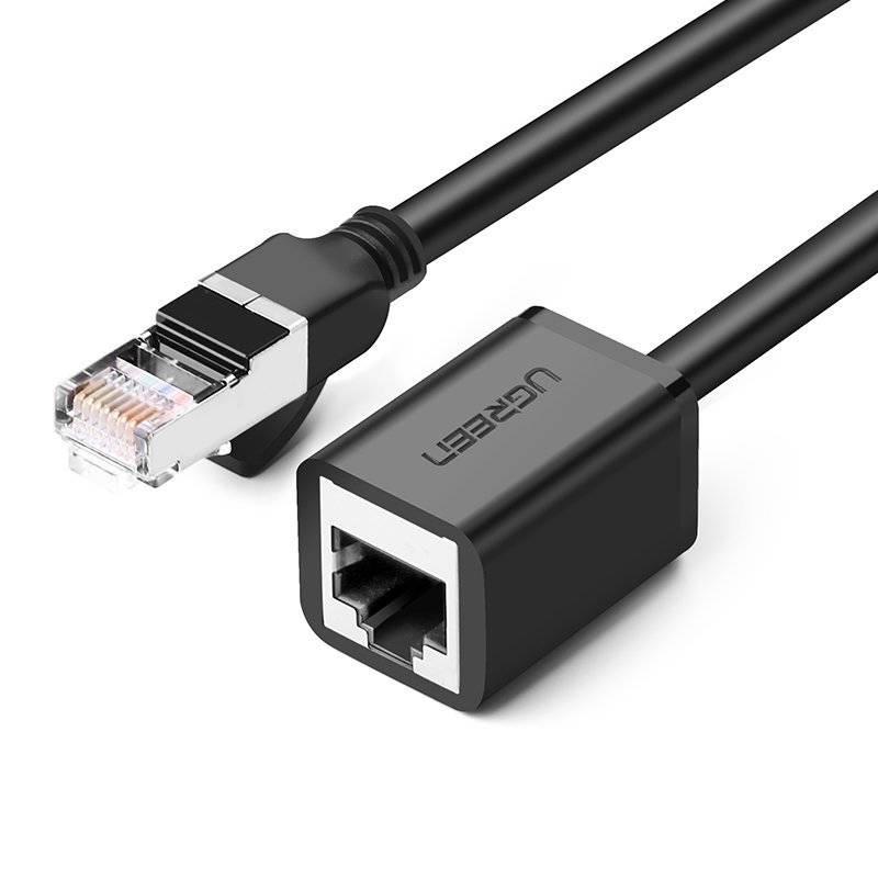 UGREEN NW112 CAT6 Extension LAN Cable, 5m, Black