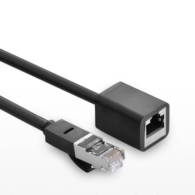 UGREEN NW112 CAT6 Extension LAN Cable, 5m, Black