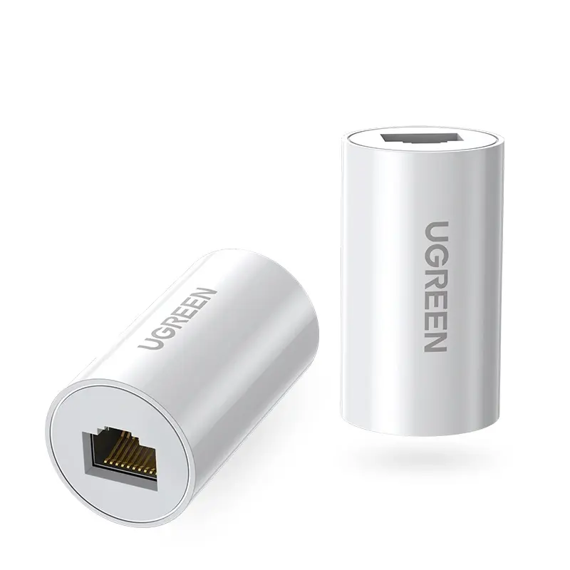 UGREEN NW116 Adapter, RJ45 Ethernet adapter 8P8C Female anti-thunder RJ45 connector Network extension