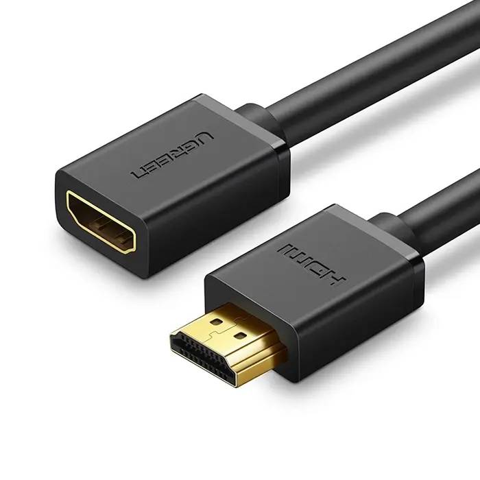 UGREEN HD107 Cable, HDMI Male to Female Cable, 3m, Black