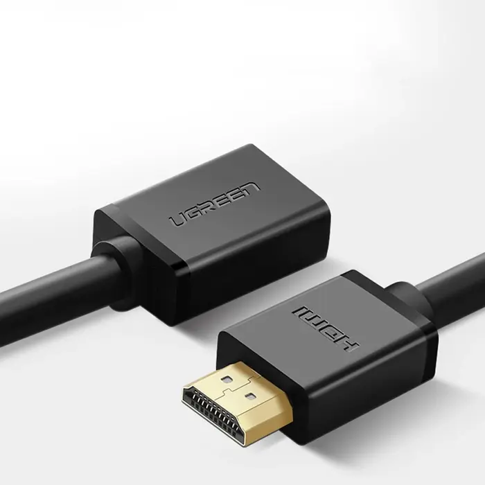 UGREEN HD107 Cable, HDMI Male to Female Cable, 3m, Black