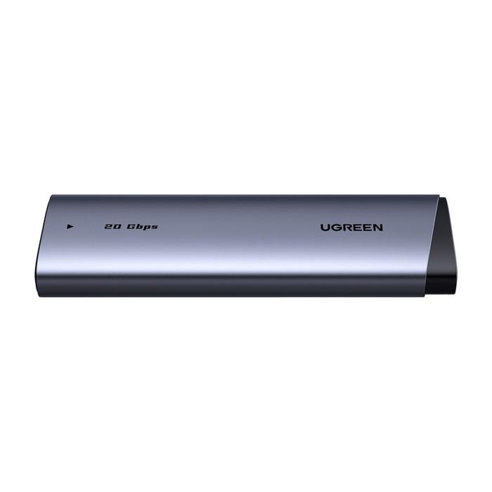 UGREEN CM767 USB Adapter, USB Adapter, M.2 NVMe SSD Enclosure Adapter, Grey