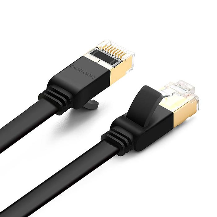 UGREEN 11264 Cable, Cat 7 FTP LAN Cable, 8M, Black
