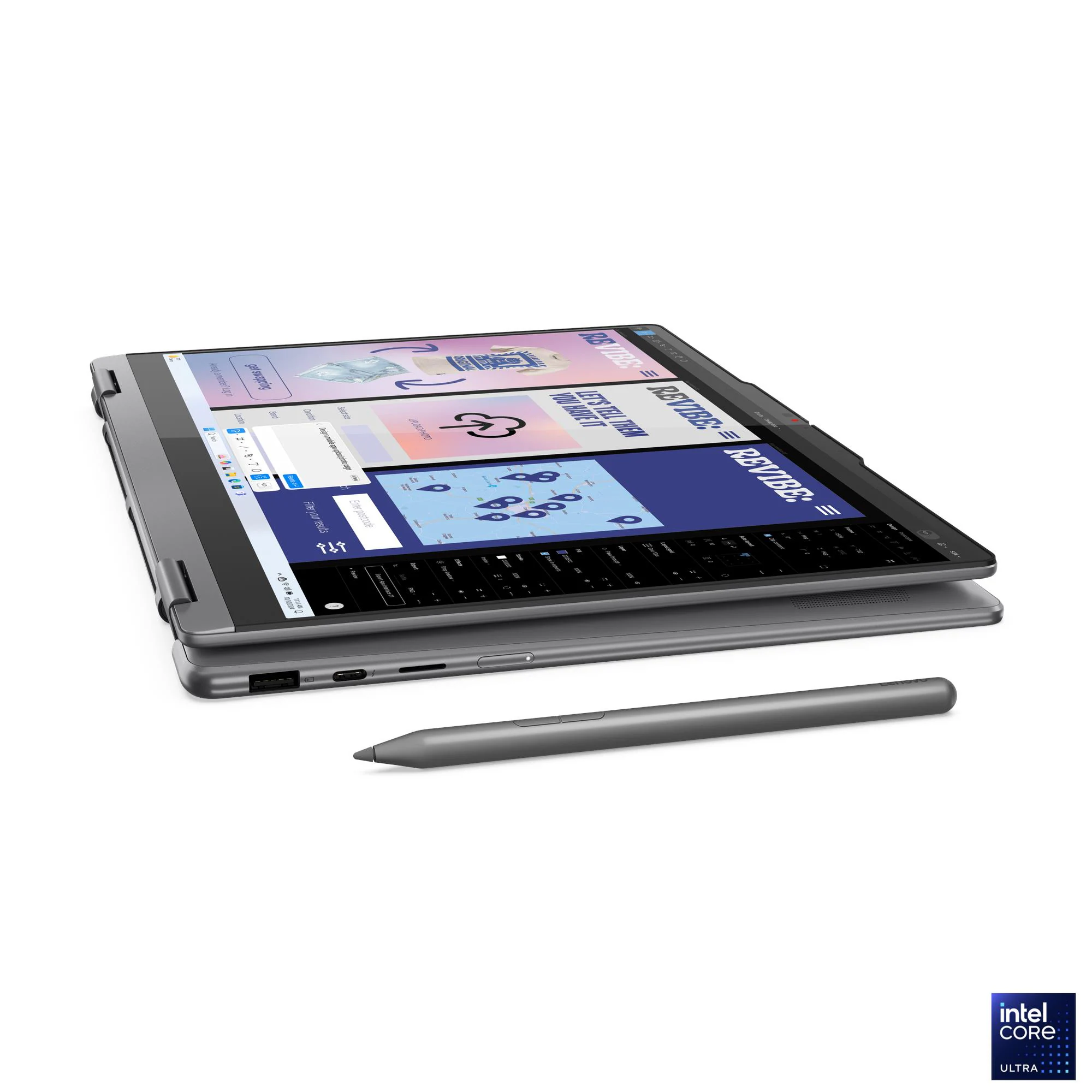 83JQ007YRK Notebook/ Lenovo/ Ideapad/ Yoga 7 2-in-1 14 WUXGA OLED Touch Core Ultra 7 256V 16GB 512GB SSD Integrated Arc Grap
