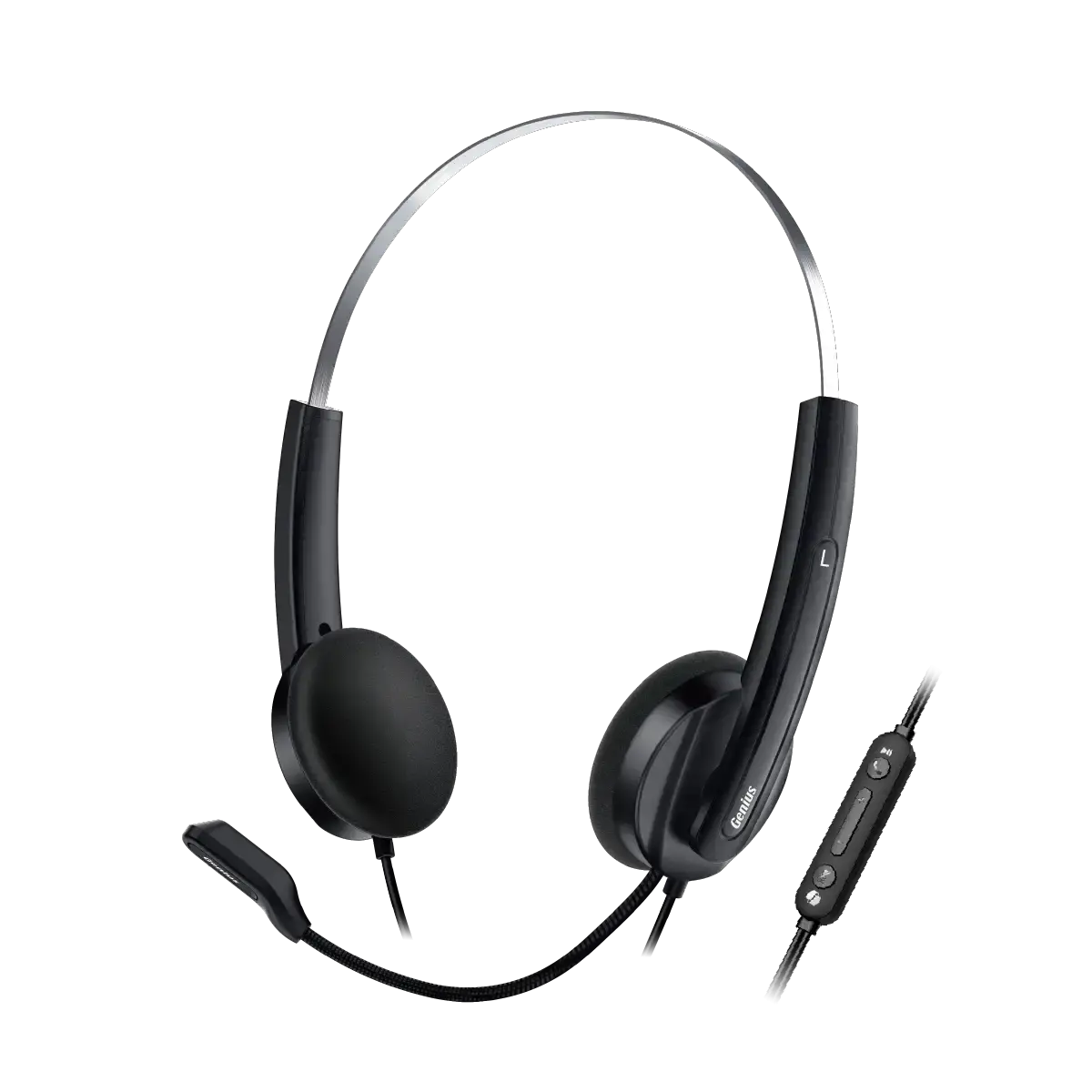Genius HS-220U USB Headset Black