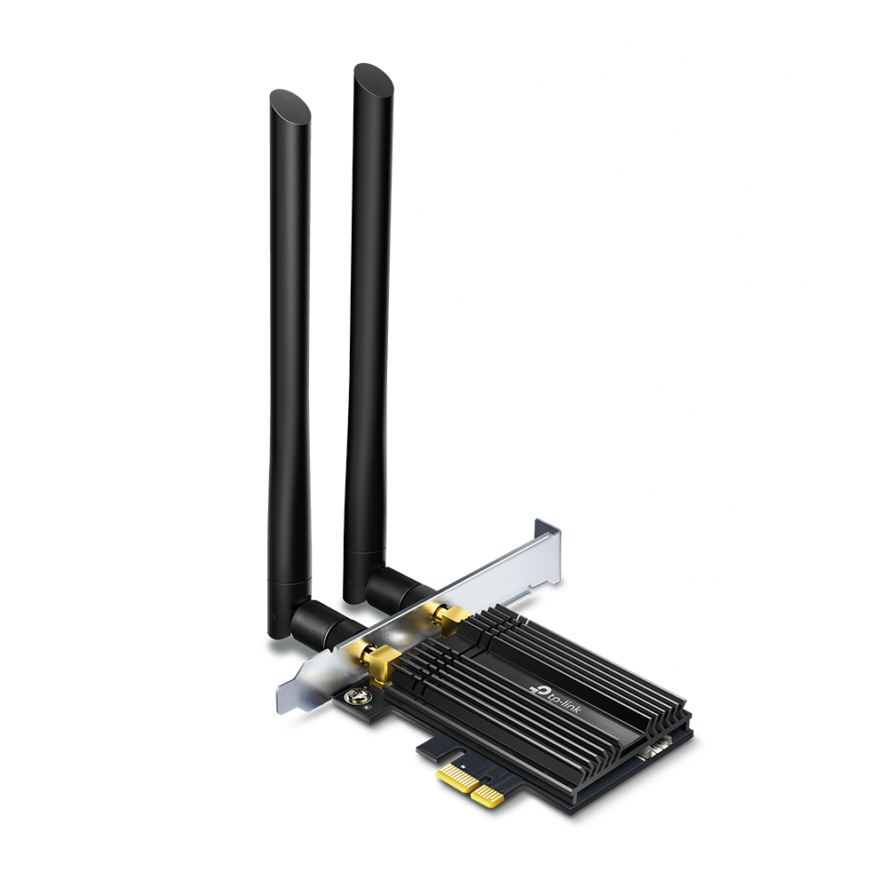 TP-Link Archer TX50E, AX3000 Wi-Fi 6 Bluetooth 5.2 PCIe Adapter