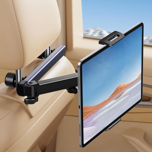 UGREEN LP904 Holder, ar Headrest Tablet Holder, Black/Grey