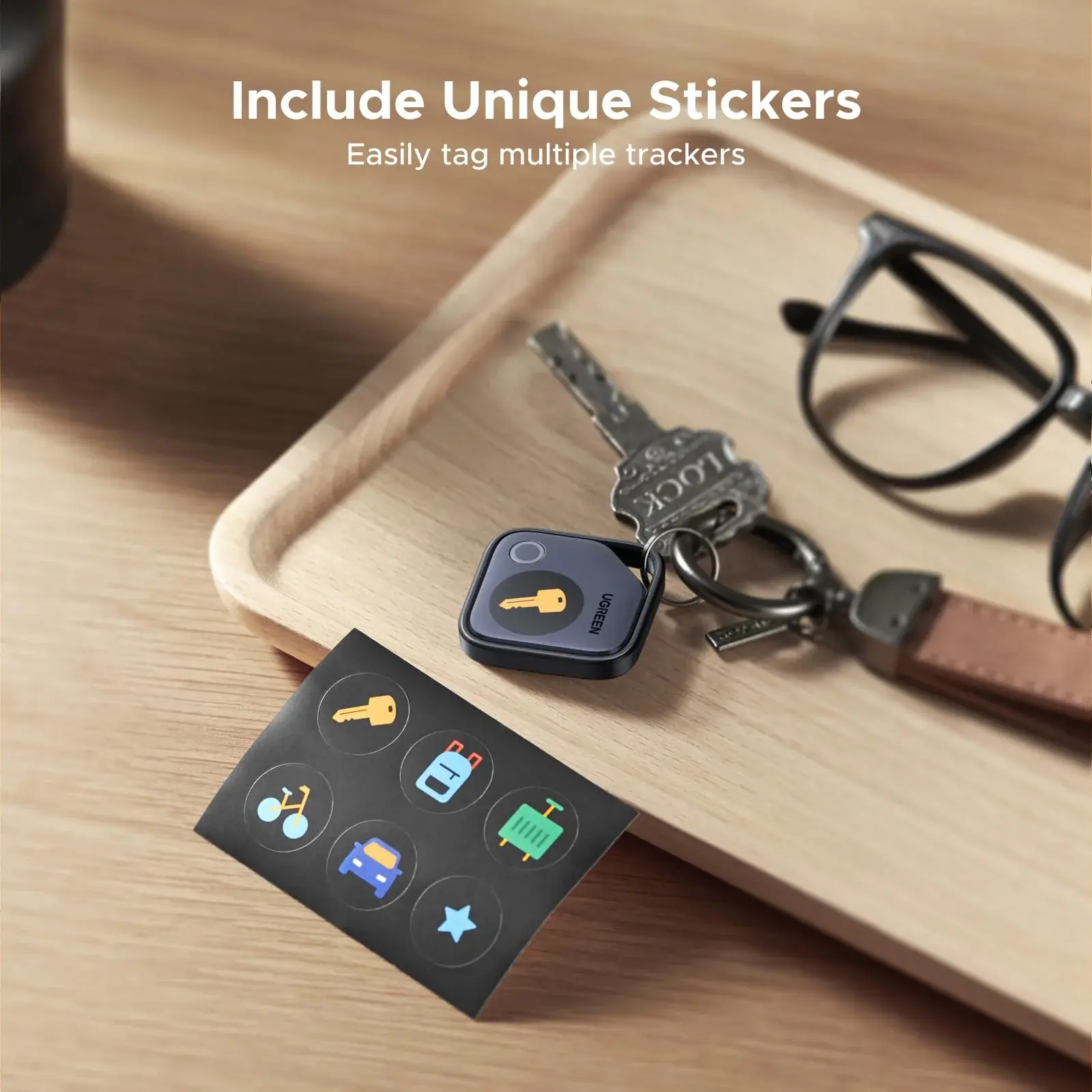 UGREEN CM916 FineTrack Duo, Apple+Google, Smart Tag Finder, Grey