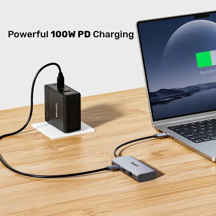 Unitek D1113C USB HUB, 6-in-1 USB-C 5Gbps Hub