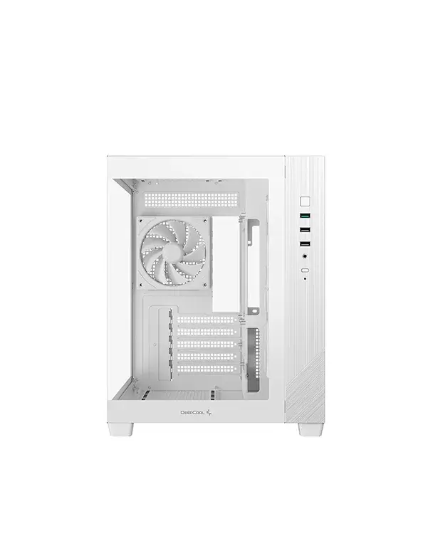 DeepCool CG330 3F WH, CASE, White