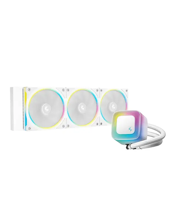 DeepCool LE360 PRO WH, Liquid AIO Cooler, White