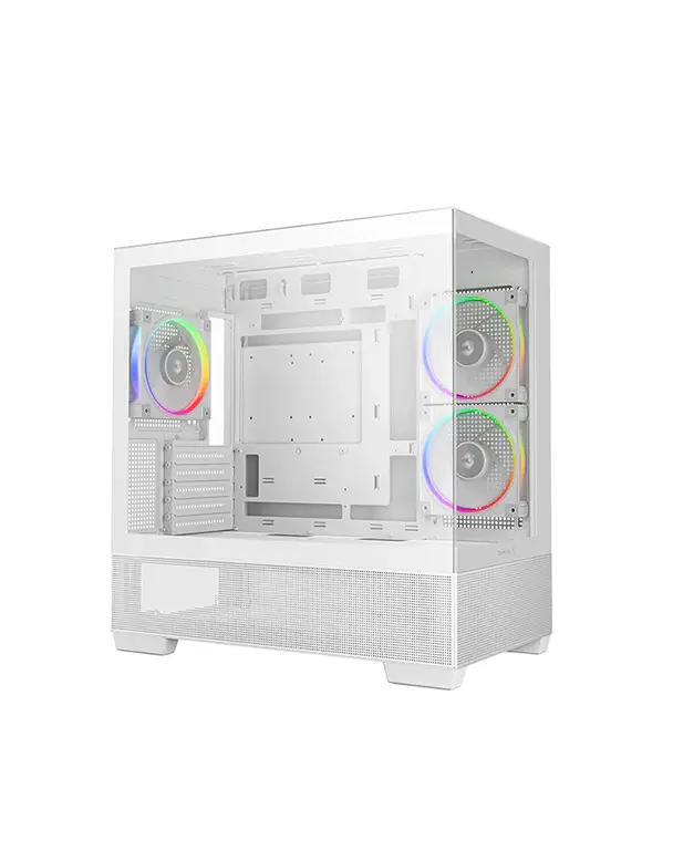 DeepCool CG380 3F WH, CASE, White
