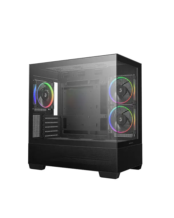 DeepCool CG380 3F, CASE, Black