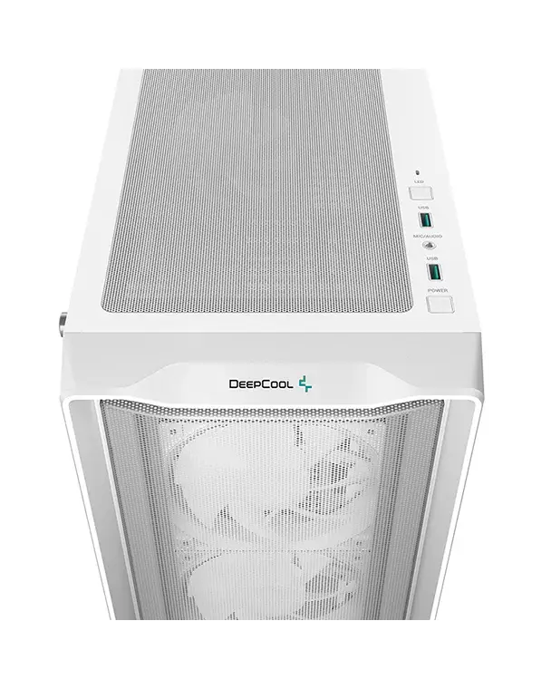 DeepCool CC560 MESH V2 WH, CASE, ARGB, White