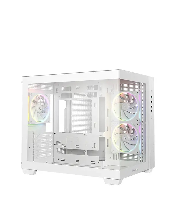 DeepCool CG330 3F WH, CASE, White