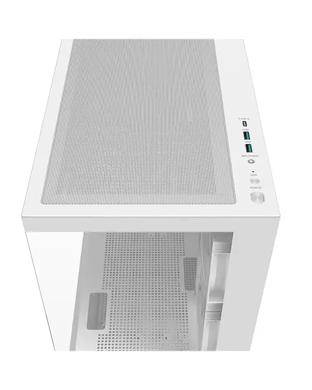 DeepCool CG380 3F WH, CASE, White